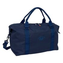 Safta Spagnolo Bolsa de Fin de Semana - Bandolera Ajustable - Bolsillo Frontal - Cremallera Bidireccional - Asas de Mano - 50x29x22cm - Color Azul Noche