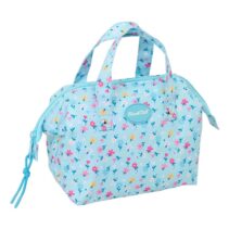 Safta Blackfit8 Petalos Neceser - Interior Forrado - Asas de Mano - 26.5x17.5x12.5cm - Color Azul Claro