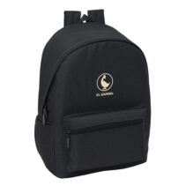 Safta el Ganso Basics Mochila para Portatiles hasta 15.6" - Bolsillo para Tablet hasta 11" - Antirrobo - Asa - Conector USB - Cremallera - Doble Tirador - Acolchada - 31x44x18cm - Color Antracita