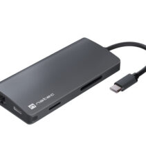 Natec Fowler 2 Adaptador Multipuerto 8en1 - USB-C a USB 3.0