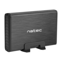 Natec Rhino Caja Externa para Discos HDD/SSD SATA 3.5" - USB 3.0 - Diseño Robusto y Elegante - Plug and Play - Color Negro