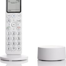 Motorola DOT411  Telefono Inalambrico Dect - Gran Pantalla LCD - Teclado Retroiluminado - Contestador Automatico Integrado - Manos Libres