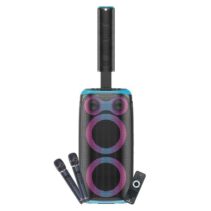 Coolsound Blast Pump 2.1 Altavoz Karaoke - 2x 6.5" - 80W RMS - 5 Tweeters - Iluminacion RGB - Bluetooth