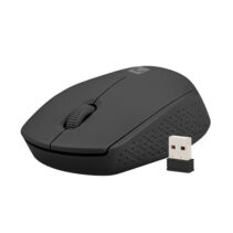 Natec Stork Raton Optico Inalambrico - 1600 dpi - Adaptador USB - 3 Botones - Color Negro