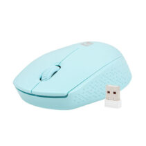 Natec Stork Raton Optico Inalambrico - 1600 dpi - Adaptador USB - 3 Botones - Color Azul