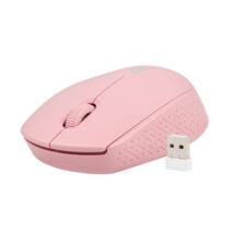Natec Stork Raton Optico Inalambrico - 1600 dpi - Adaptador USB - 3 Botones - Color Rosa