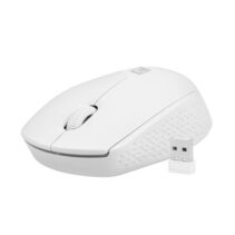 Natec Stork Raton Optico Inalambrico - 1600 dpi - Adaptador USB - 3 Botones - Color Blanco