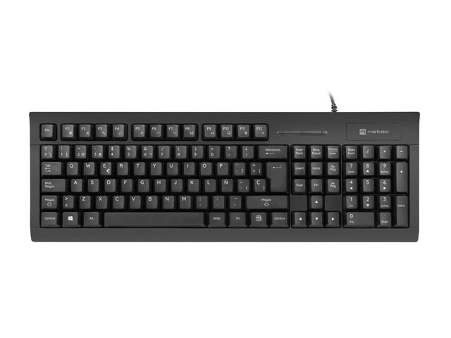 Natec Moray Teclado con Lector Smart ID - 105 Teclas - Cable 1