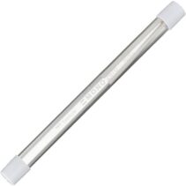 Tombow Mono Zero Recambios para Portagomas - Punta Redonda de 2.3mm - Presentacion en Tubo con 2 Gomas - Libre de PVC y Latex - Color Blanco