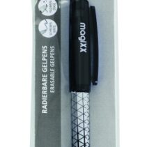 Online MagiXX Classic Boligrafo de Tinta Gel Borrable - Trazo de 0.7mm - Cartucho Reemplazable - Presentado en Blister - Uso Ambidiestro - Color Negro