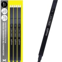 Online MagiXX Pack de 3 Recambios de Tinta Gel Borrable - Trazo de 0.7mm - Color Negro