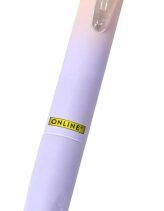 Online MagiXX Design Peach Blossom Boligrafo de Tinta Gel Borrable - Retractil - Trazo de 0.7mm - Cartucho Reemplazable - Tinta Azul - Uso Ambidiestro - Multicolor