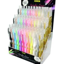 Online Expositor con 72 Boligrafos Retractiles - Tinta Acrilica - Punta Fina de 1mm - Colores Surtidos