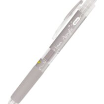 Online Boligrafo Retractil - Tinta Acrilica - Punta Fina de 1mm - Color Plata