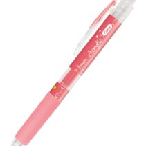 Online Boligrafo Retractil - Tinta Acrilica - Punta Fina de 1mm - Color Coral