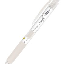 Online Boligrafo Retractil - Tinta Acrilica - Punta Fina de 1mm - Color Blanco