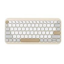 Asus Marshmallow KW100 Teclado  - Bluetooth - Compacto - Español - Color Beige