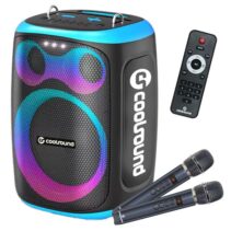 Coolsound Blast Altavoz Karaoke - 8" - 60W RMS - Iluminacion RGB - Bluetooth