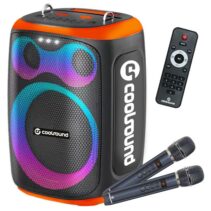 Coolsound Blast Altavoz Karaoke - 8" - 60W RMS - Iluminacion RGB - Bluetooth