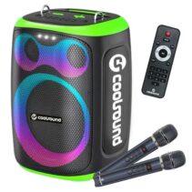 Coolsound Blast Altavoz Karaoke - 8" - 60W RMS - Iluminacion RGB - Bluetooth
