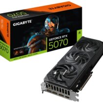 Gigabyte GeForce RTX 5070 Tarjeta Grafica WINDFORCE OC 12GB GDDR7 - 3x DP