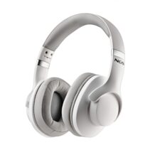 NGS Artica Storm Auriculares Bluetooth - Bateria Extraible - Cancelacion Activa de Ruido - Autonomia hasta 45h - Color Blanco