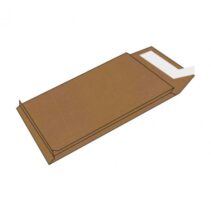 Sam Pack de 250 Sobres Fuelle Tres Lados de Papel Kraft 120grs - Medidas 229x324mm - Autoadhesivo con Tira de Silicona - Color Marron