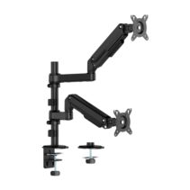 Aisens DT32TSR-453 Soporte de Mesa Eco con Contrapeso Giratorio e Inclinable para Monitor/TV de 17-32" - 3 Pivotes