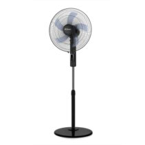 Orbegozo SF 1240 Ventilador de Pie - 3 Velocidades - 45W - Gran Caudal de Aire - Funcion Oscilante - Cabezal Inclinable - Altura Regulable - Panel Tactil - Temporizador Hasta 12 Horas - Mando a Distancia - Color Negro