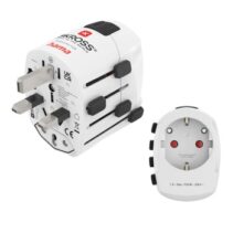 Hama World Travel Pro Adaptador Universal de Viaje - Mas de 150 Paises - 250V
