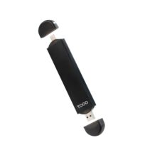 Tooq TQE-2240B Caja Externa M.2 NVME PCIe USB3.1 Gen2 Aluminio - Conexión USB-C 3.2 Gen2/USB-A 3.0 - Color Negro