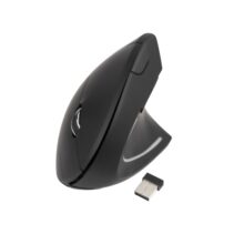Tooq TQMWG-1104-B Raton Inalambrico Ergonomico - 3200dpi - 6 Botones - Color Negro