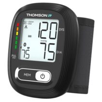 Thomson Cardio W10 Tensiometro de Muñeca - Deteccion Arritmia - Funcion Voz - Memoria 150 Lecturas - 2 Usuarios - Color Negro