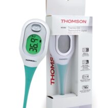 Thomson Thermo D3 Termometro Clinico Digital - Medicion Rapida - Punta Flexible - Pantalla Retroiluminada 3 Colores