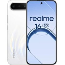 Realme 16 5G Smartphone Pantalla 6.57" - 8GB - 256GB - Camara 50MP - Bateria 6550mAh - Carga Rapida 45W - Color Blanco
