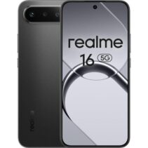 Realme 16 5G Smartphone Pantalla 6.57" - 8GB - 256GB - Camara 50MP - Bateria 6550mAh - Carga Rapida 45W - Color Negro