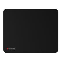 Genesis Carbon 500 Alfombrilla XL Logo - 500X400X2.5MM - Superficie de Tela - Base de Goma Antideslizante - Color Negro