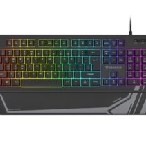 Genesis Rhod 350 Teclado Gaming Membrana - RGB - Anti-ghosting  - Disposicion Española - Color Negro