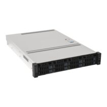 Unykach UK2129 Caja Rack 2U 19" - 8 x Bahias Hot-swap 2.5"o 3.5" Frontales - 2 X USB-A 3.0 - Color Negro