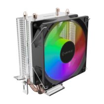Unykach Unycool H21 ARGB Disipador CPU - Multisocket Universal - Ventilador 90mm - Iluminacion ARGB - Color Negro