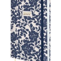 Finocam Dynamic Berlin Cotton Agenda Profesional - Anual 2027 - 1 Dia por Pagina - Formato Y10 - 140x204mm - Goma Elastica - Tapa Dura Acolchada - Esquinas Microperforadas - Papel de 80g/m2 - Multicolor
