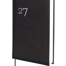 Finocam Dynamic Milano Agenda Profesional en Catalan - Anual 2027 - 1 Dia por Pagina - Formato Y10 - 140x204mm - Tapa Dura Acolchada - Esquinas Microperforadas - Papel de 80g/m2 - Color Negro