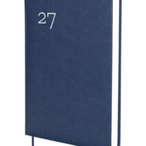 Finocam Dynamic Milano Agenda Profesional - Anual 2027 - 1 Dia por Pagina - Formato Y11 - 165x240mm - Cinta Punto - Tapa Dura Acolchada - Esquinas Microperforadas - Papel de 80g/m2 - Color Azul