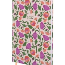 Finocam Dynamic Porto Design Camila Agenda Profesional - Anual 2027 - Semana Vista Vertical - 140x204mm - Tapa Dura de Carton Forrado - Esquinas Microperforadas - Papel de 80g/m2 - Multicolor