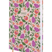 Finocam Dynamic Porto Design Camila Agenda Profesional - Anual 2027 - 1 Dia por Pagina - Formato Y10 - 140x204mm - Tapa Dura de Carton Forrado - Esquinas Microperforadas - Papel de 80g/m2 - Multicolor