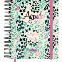 Finocam Talkual Plan Agenda - Anual 2027 - 1 Dia por Pagina - 155x217mm - Espiral Doble - Tapa Dura - Goma Elastica - Papel de 80g/m2 - Cinta Punto - Notas Adhesivas Surtidas - Multicolor