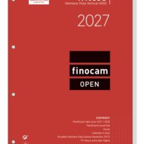 Finocam R4099C Recambio para Agenda Open en Catalan - Anual 2027 - Semana Vista Vertical - Formato A4 - 210x297mm - Papel de 80g/m2 - Color Blanco