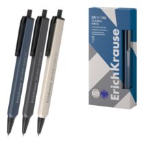 ErichKrause Severe Matic Classic Boligrafo con Capuchon - Modelos Surtidos - Trazo 0.28mm - Color Azul