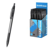 ErichKrause R-301 Matic Original Boligrafo Retractil - Punta de 1.0mm - Trazo 0.5mm - Color Negro