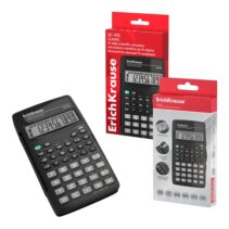 ErichKrause SC-910 Classic Calculadora Cientifica - Pantalla LCD de 10 Digitos - 56 Funciones - Apagado Automatico - Color Negro
